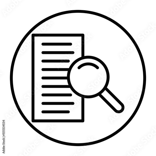 Investigation Vector Icons