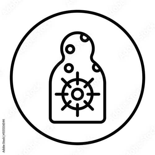 Police Shooting Vector Icons