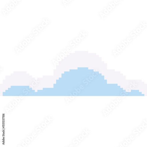 Cloud Pixel Art
