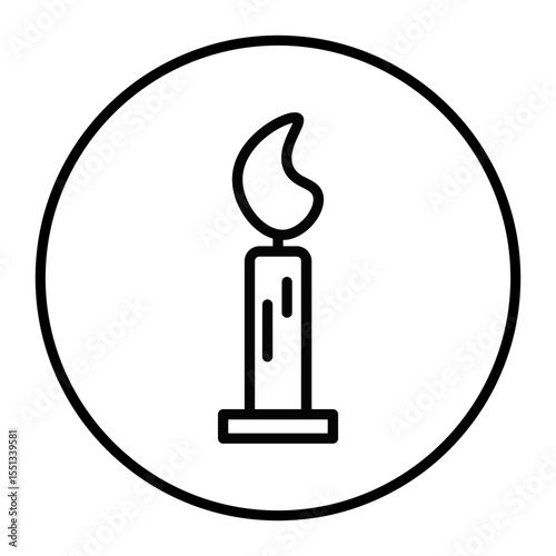 Candle Vector Icons