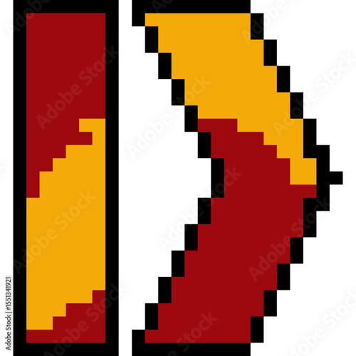 Arrow Pixel Art
