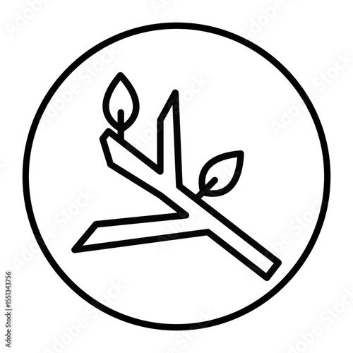 Tree Branch Vector Icons