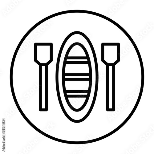 Kayak Vector Icons