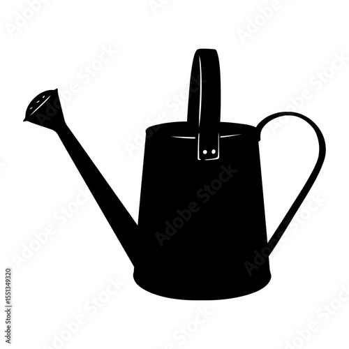 watering can vector icon drawing illustration