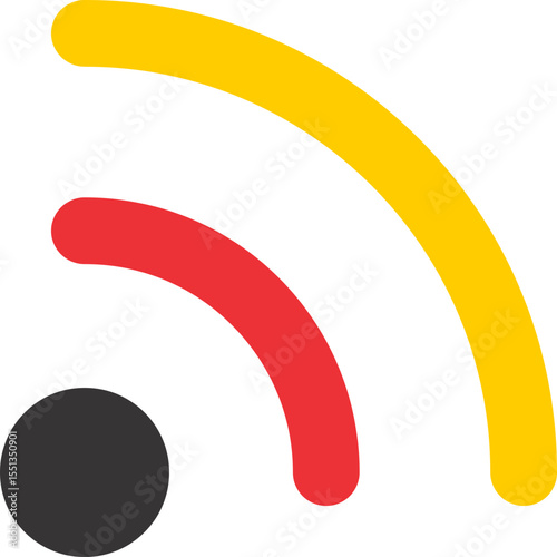 colourful vector transparent business icon 