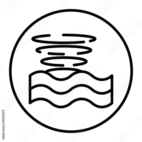 Tsunami Vector Icons