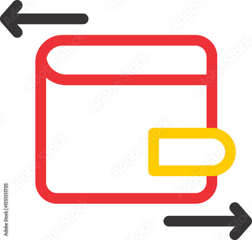 colourful business icon transparent vector 
