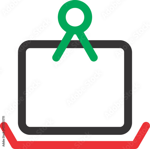 colourful business icon transparent vector 