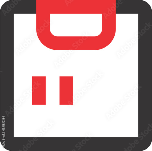 colourful business icon transparent vector 