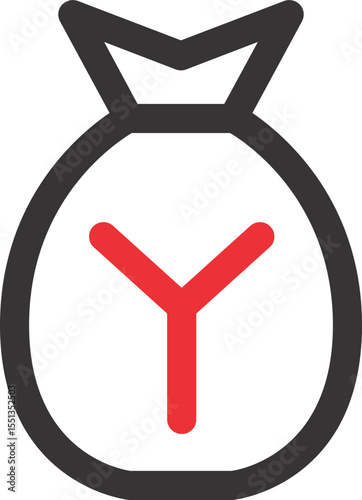 colourful business icon transparent vector 