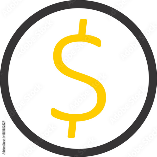 colourful business icon transparent vector 