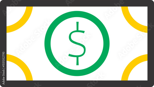 colourful business icon transparent vector 
