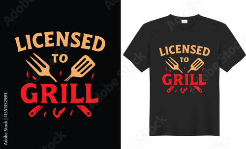 This BBQ-themed t-shirt design is perfect for grill masters and backyard chefs. Featuring bold graphics of flames, grills, or smoky meat, it adds humor and heat to any cookout. Comfortable and eye-cat