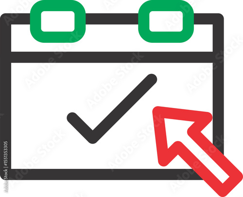 colourful vector transparent business icon 