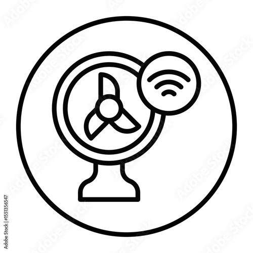 Smart Fan Vector Icons