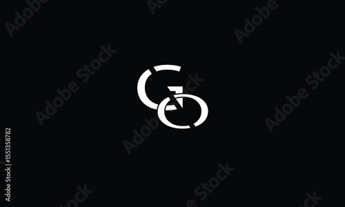 GQ,DQ,Q,G abstract, letters, logo, monogram, style, symbols, ambitions, icons, 
