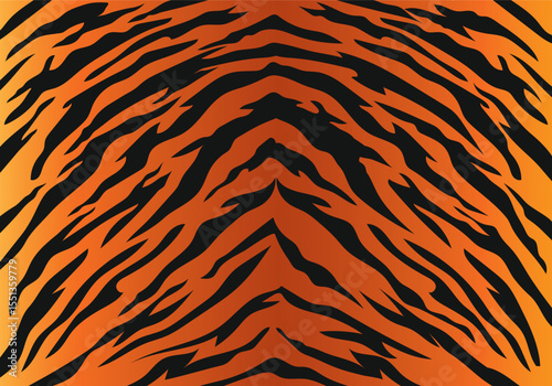 Bold and striking tiger stripe pattern design perfect for fashion textiles and graphic design applications