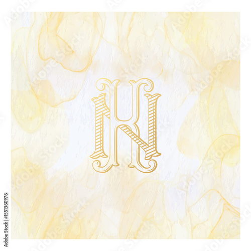 KN, NK, logo KN, Letter KN,  Monogram KN,Wedding Monogram, Wedding Logo, Logo Design , Monogram Vintage