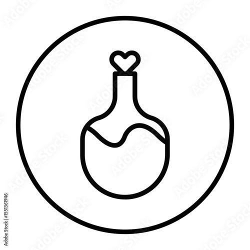 Love Potion Vector Icons