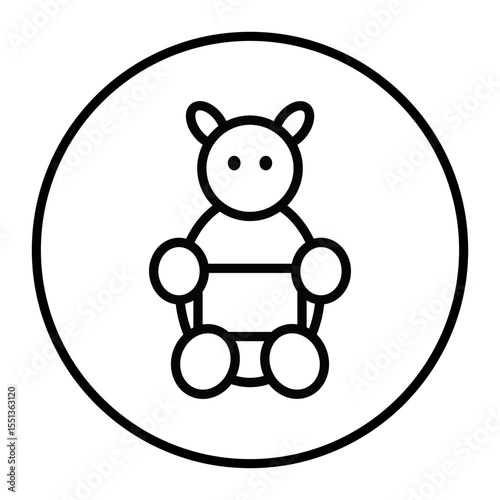 Teddy Bear Vector Icons