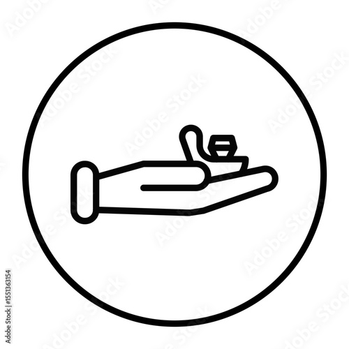 Wedding Proposal Vector Icons