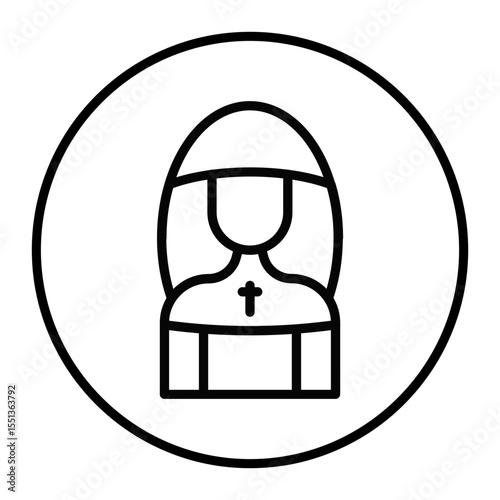 Nun Vector Icons
