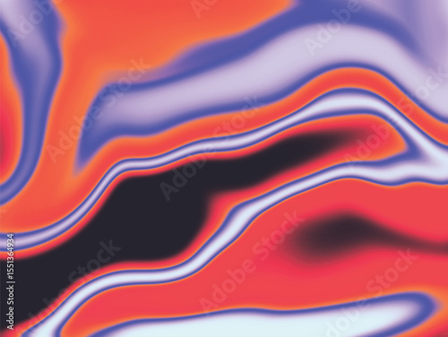 Abstract Fluid Art Vibrant Swirls of Color and Light, Dynamic Liquid Motion Design