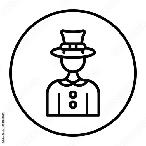 Pilgrim Vector Icons