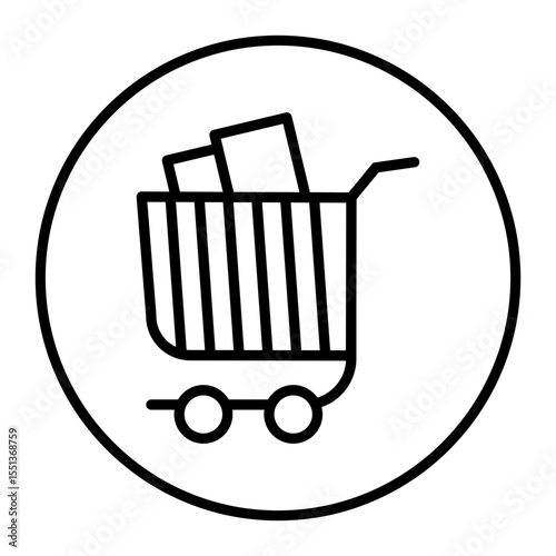 Cart Full Vector Icons
