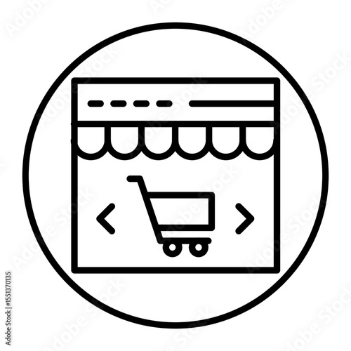 Online Shopping Vector Icons