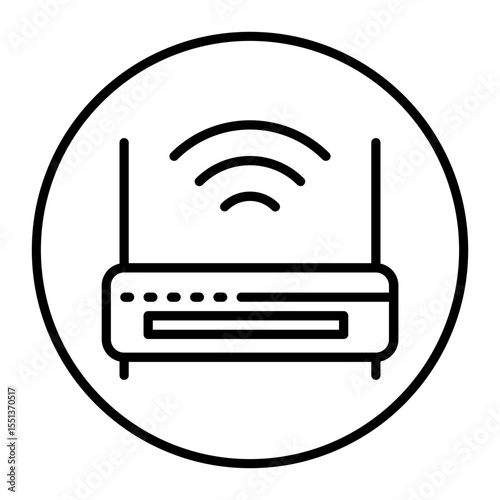 Router Vector Icons