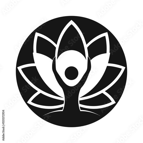 yoga lotus position