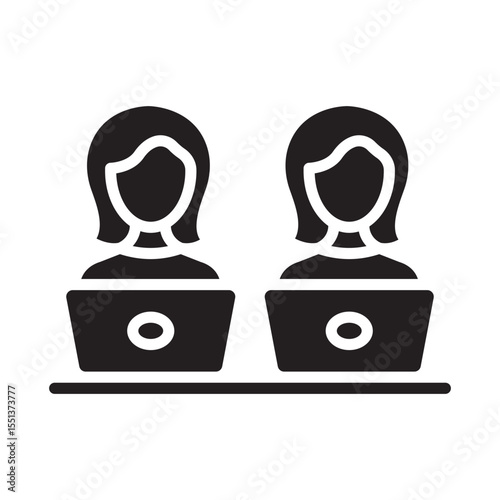  Work environment  Vector Icon which can easily modify or edit