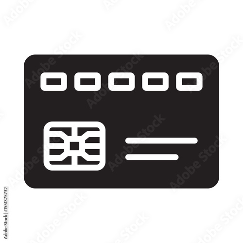 Business card Vector Icon which can easily modify or edit
