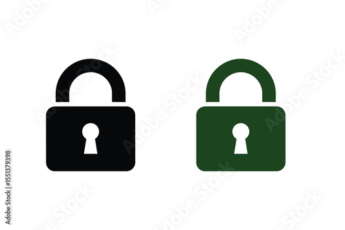  Padlock Icon with Transparent Background