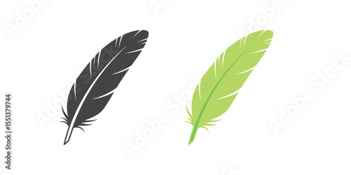 Elegant Handwriting with a Vintage Feather Quill Pen on Old Paper
