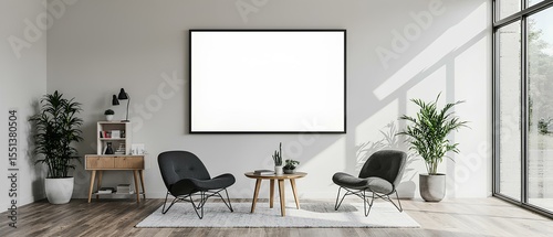 Laptop with blank screen isolated on black background. Whole in focus. 