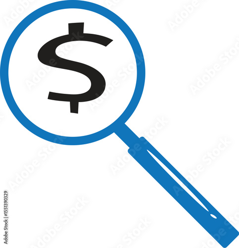 Magnifying Glass Icon – Search Tool Symbol