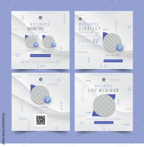Social Media Concept Vector Illustration for Website Banner