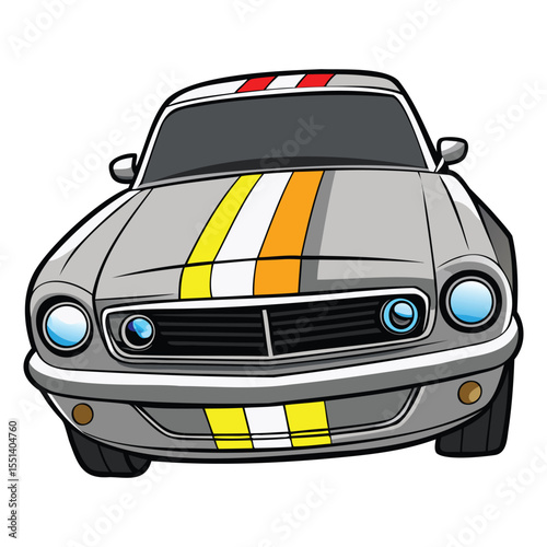 Modern Automotive Vector Art