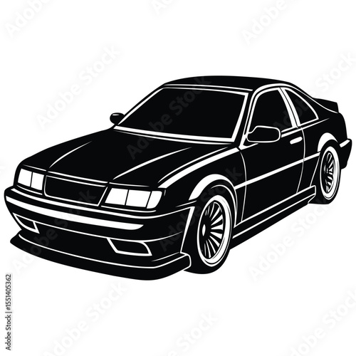 Modern Automotive Vector Art