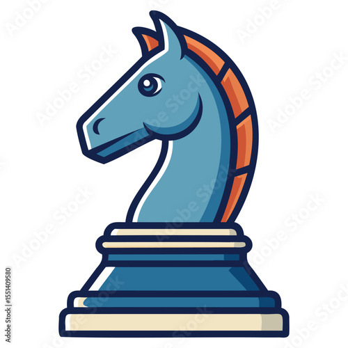 Gallant Chess Knight Graphics
