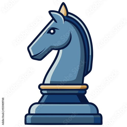 Gallant Chess Knight Graphics
