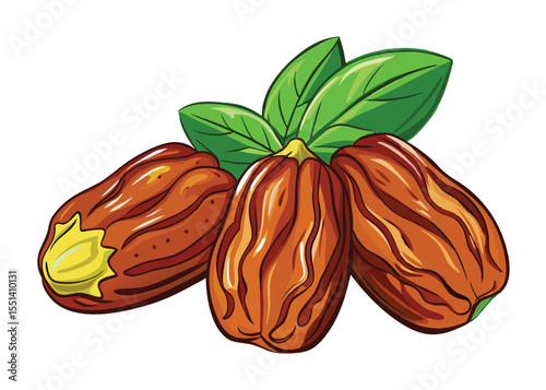 Healthy autumn snack: dried apricots, fruits, and nuts isolated