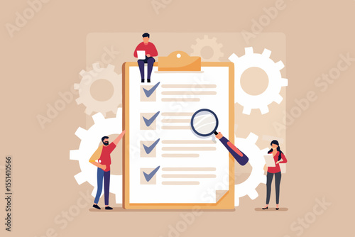 Team Collaboration on Checklist for Project Management