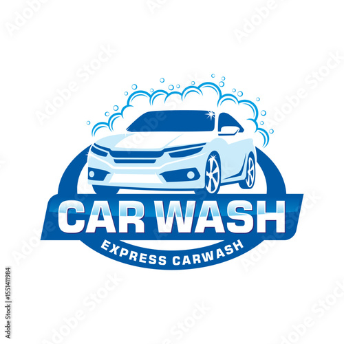 Car wash logo design vector Template Free Vector and Free SVG