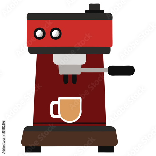 Modern Coffee Maker Graphics