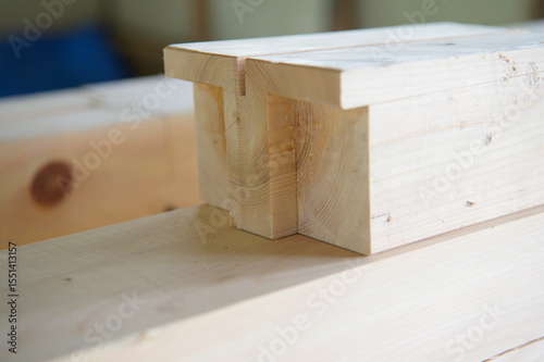 加工された建築用の木材