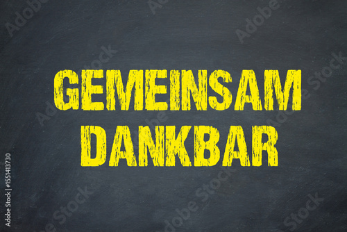 Gemeinsam dankbar	
