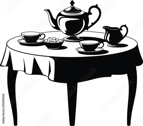 set of coffee cups